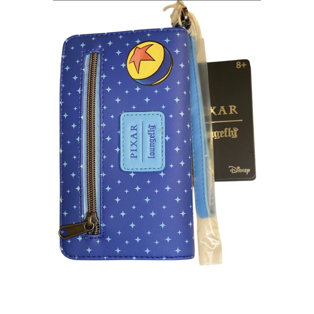 NEW Loungefly Pixar Zip Wallet Pixar Family NWT